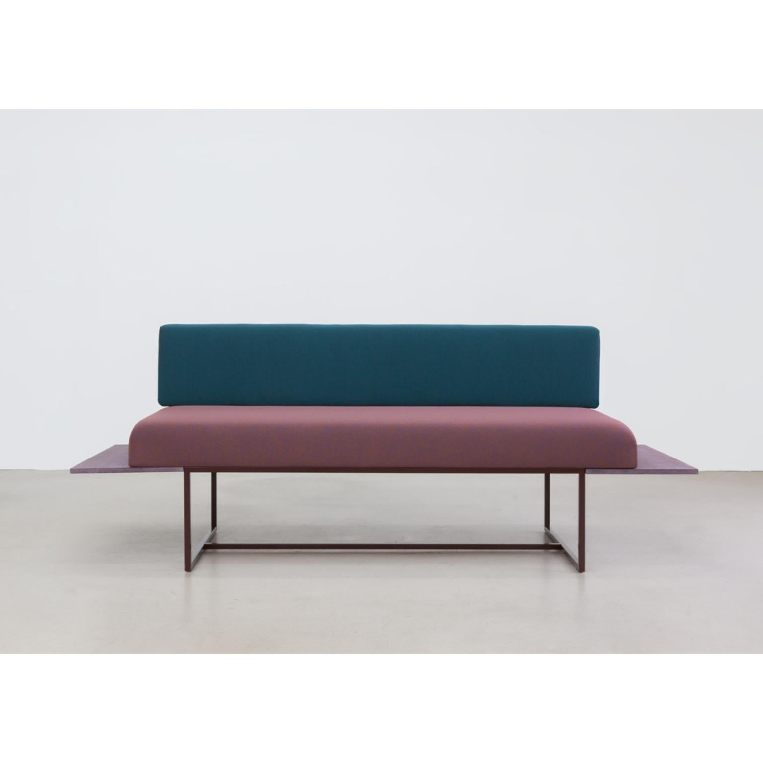 Circus bench by Llot Llov
Dimensions: W 48 x L 210 x H 79 cm
Materials: powder coated steel, fabrics, birch wood


LLOT LLOV produce exclusive furniture and objects for private or corporate clients and also manage interior design projects such