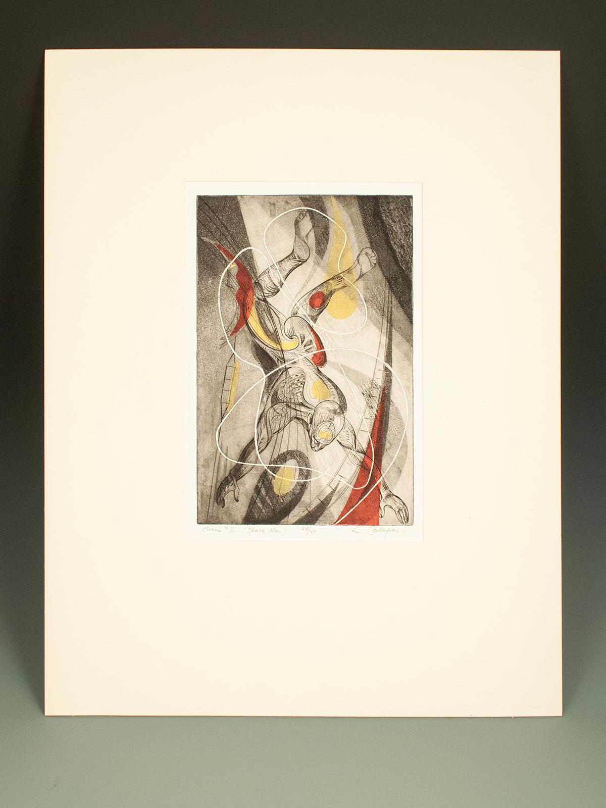 Américain Circus II (Space Man), vers 1950, Letterio Calapai en vente