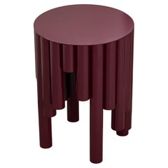 Circus-Beistelltisch/Hocker von Spinzi Milano in Gucci Rot