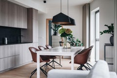 Circus Spun Aluminum Pendant Light Design By Corinna Warm Large Nero/Bronzo