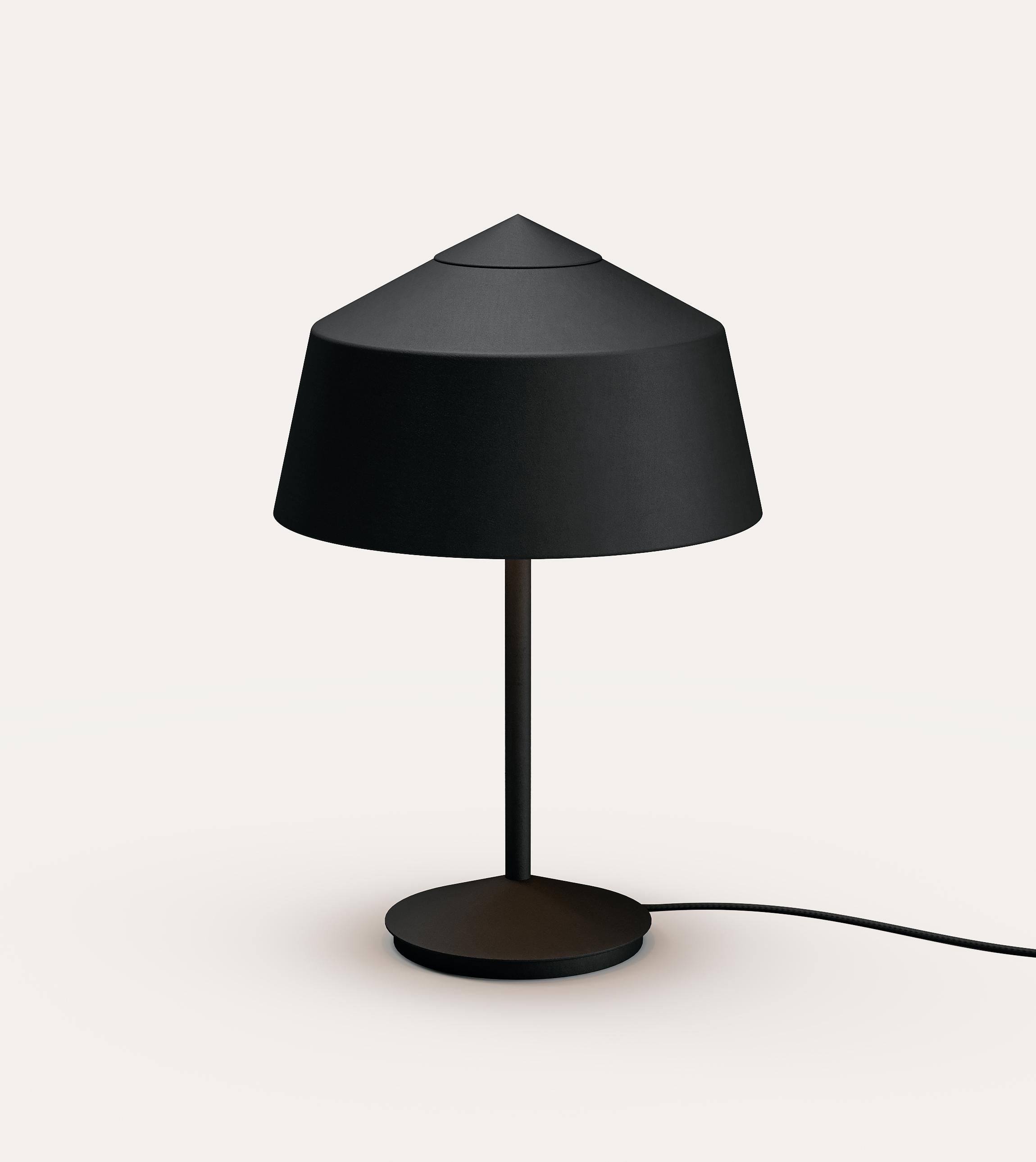 Modern Circus Table Lamp Designed by Corinna Warm for Warm In Black/Bronze  For Sale