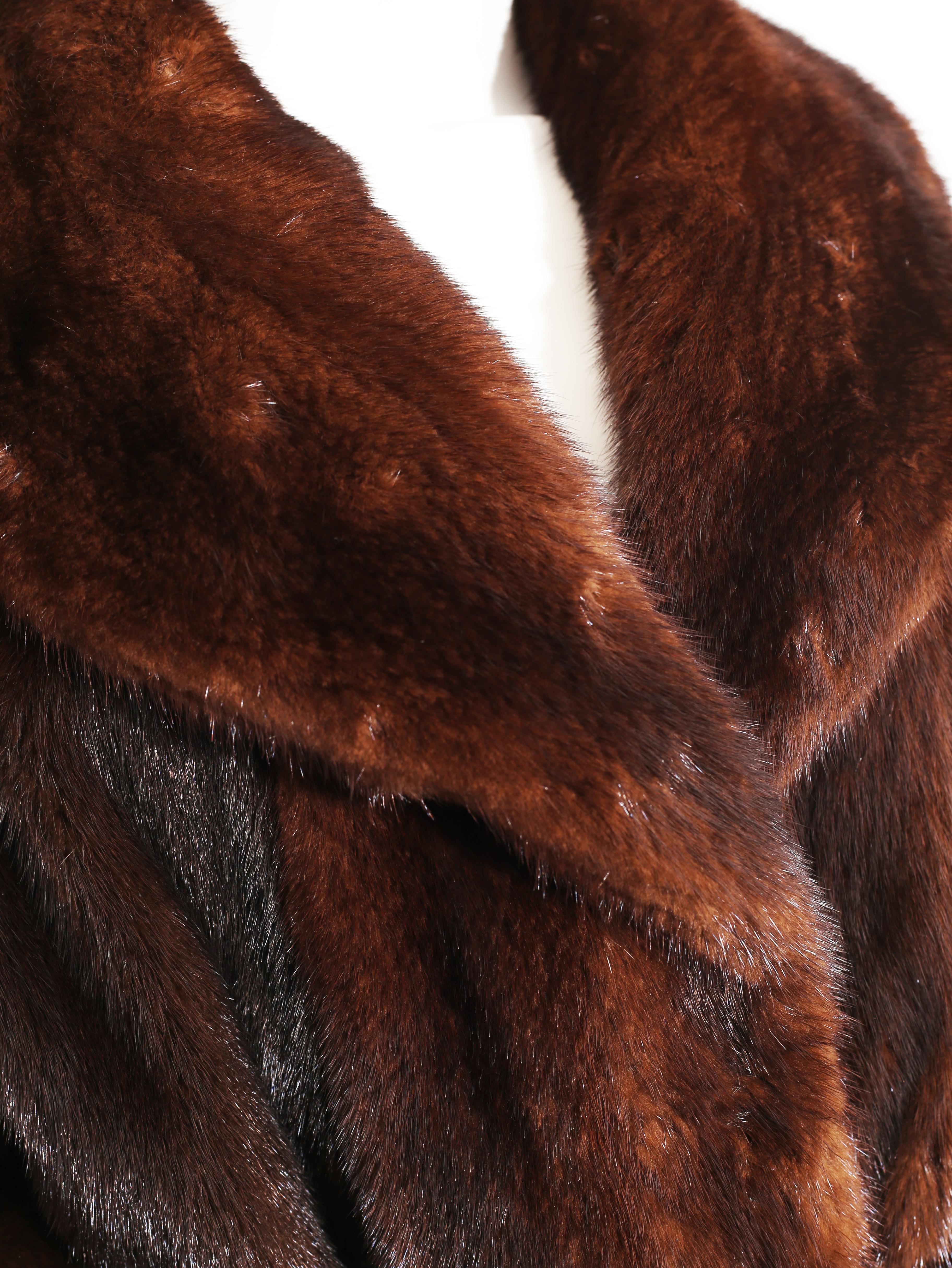 Cirilo Fernandez   mink adjustable coat  In Excellent Condition In  Bilbao, ES