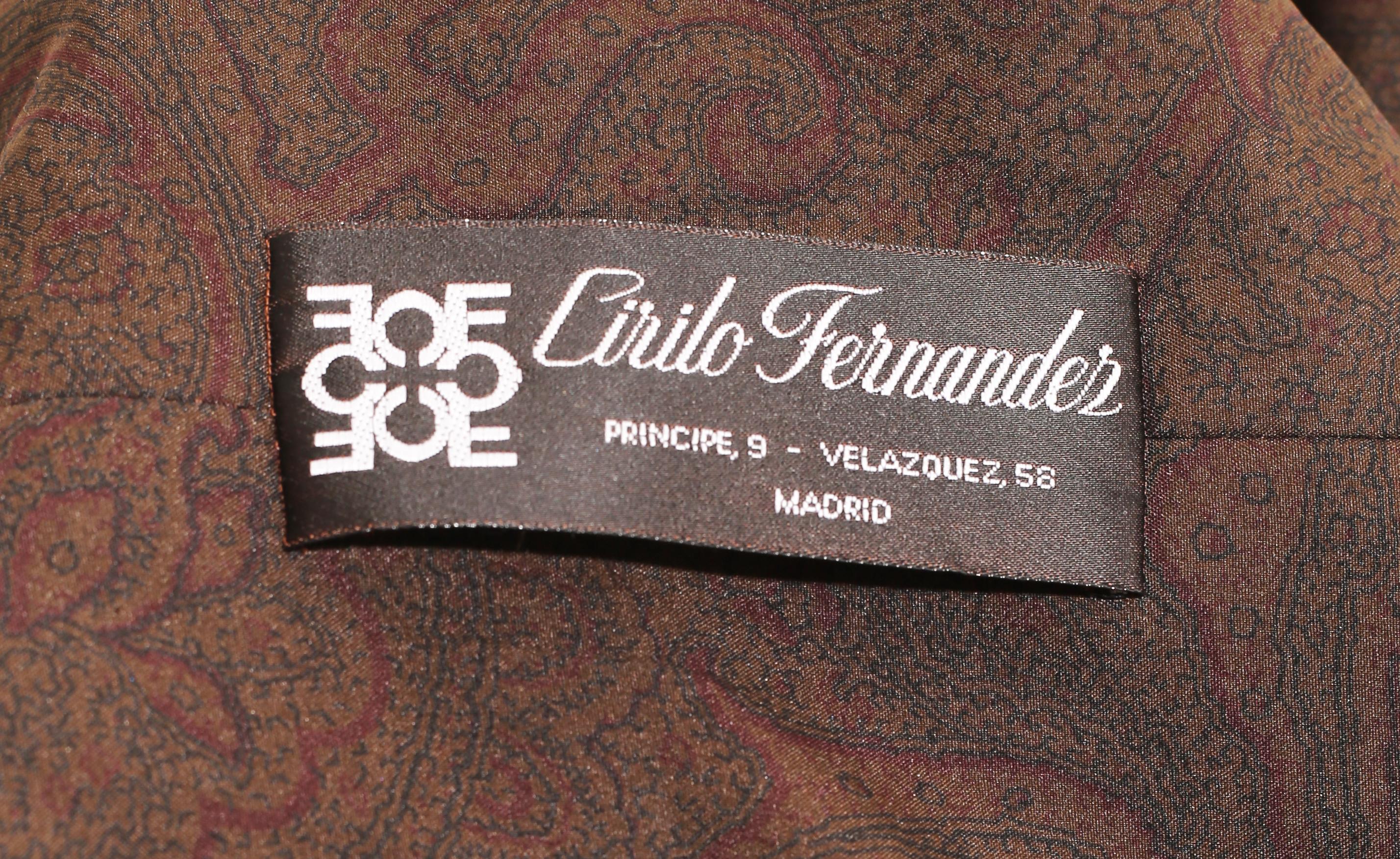 Cirilo Fernandez   mink adjustable coat  2