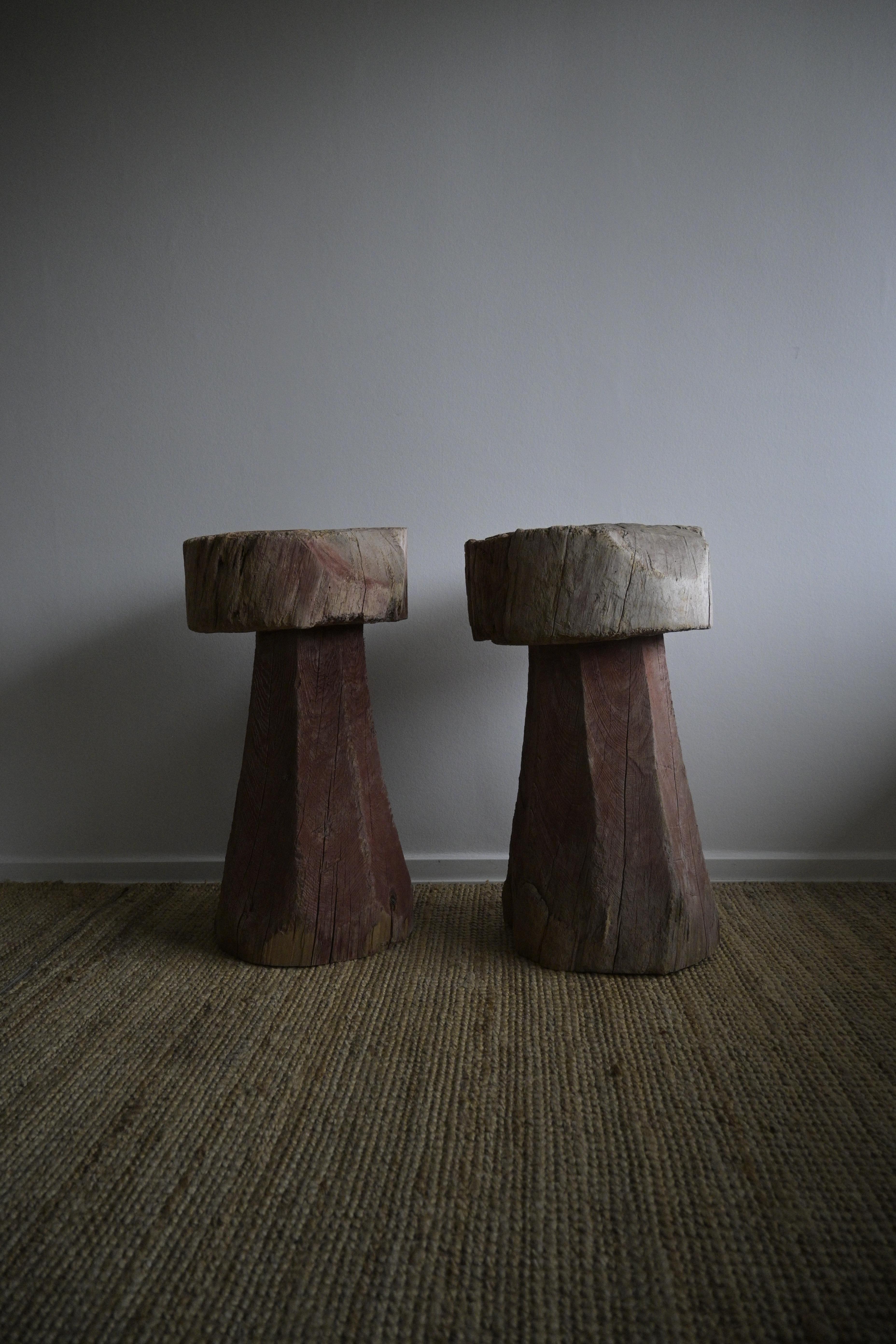 Cirka 1850's Support Logs for Traditional Scandinavian Log House For ...