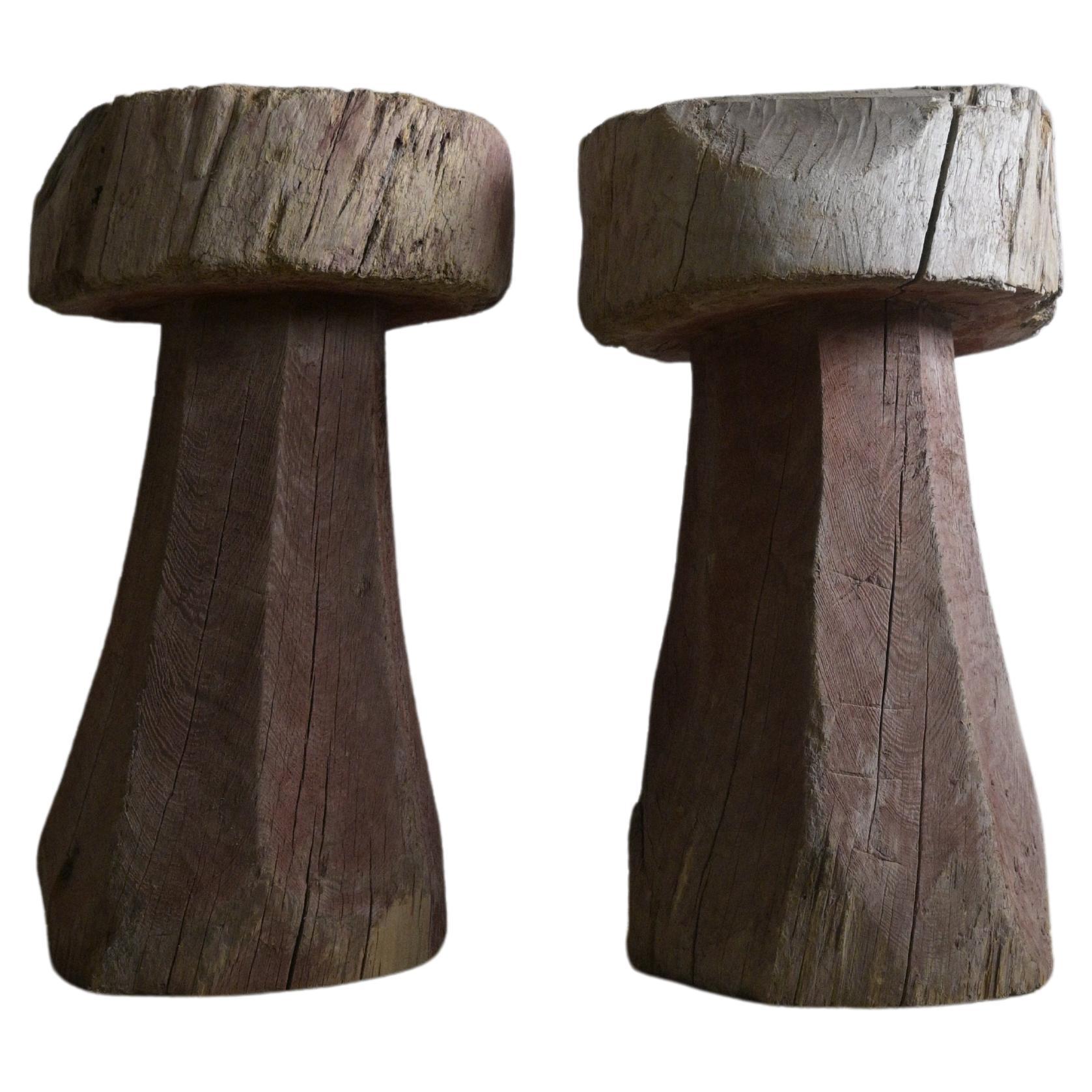 Cirka 1850's Support Logs for Traditional Scandinavian Log House For ...