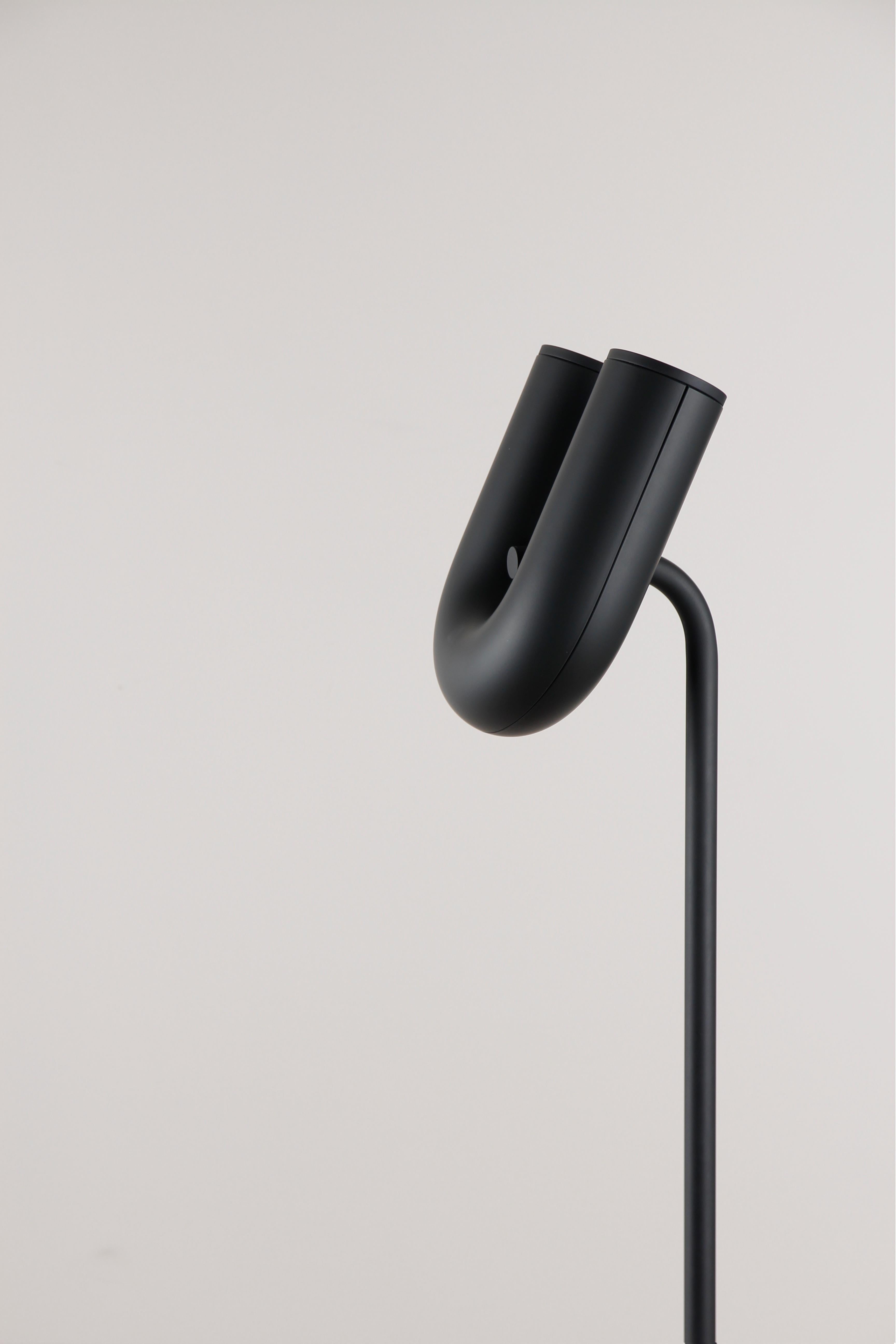 'Cirkus' Floor Lamp Charcoal by AGO In New Condition For Sale In Paris, FR