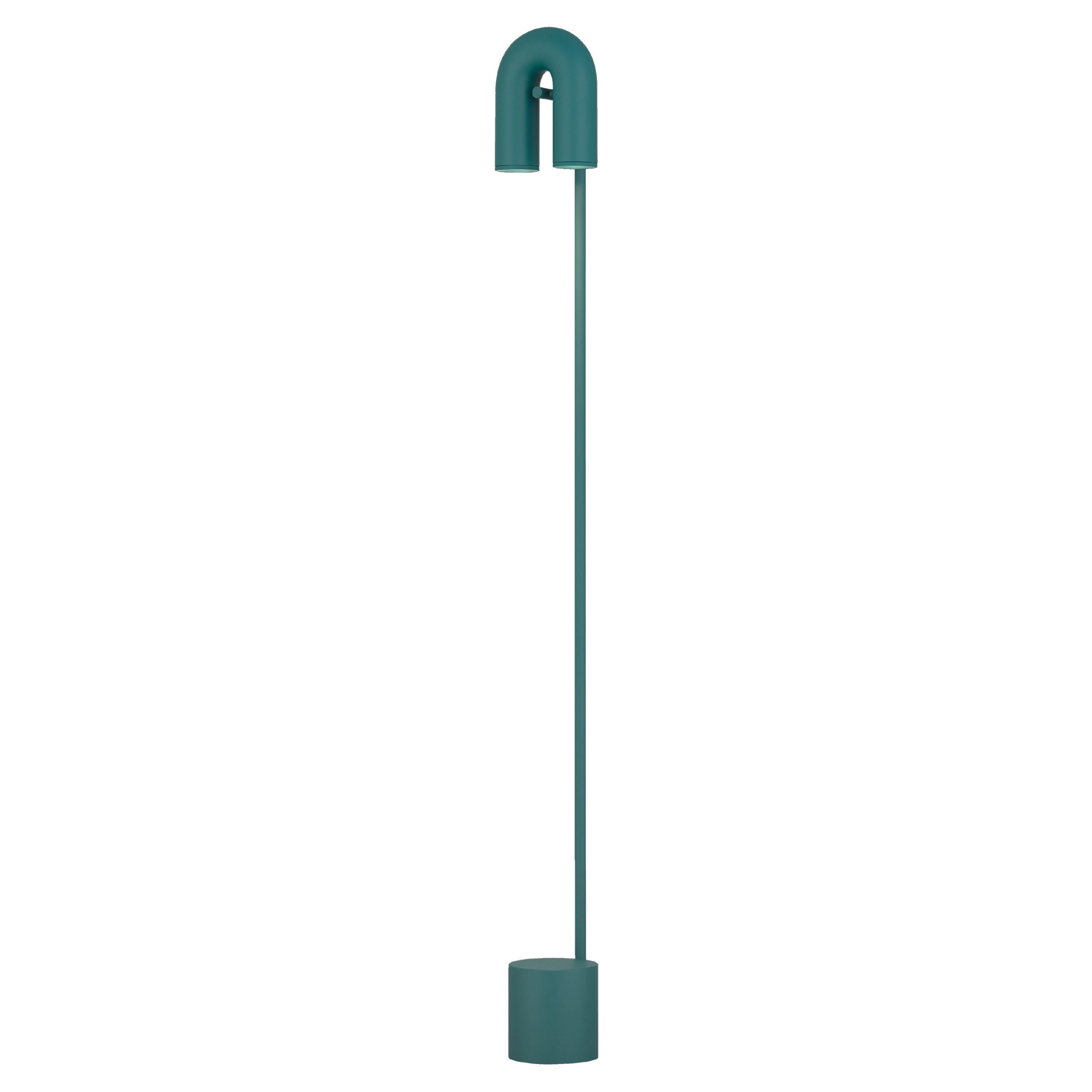'Cirkus' Floor Lamp Green by AGO For Sale