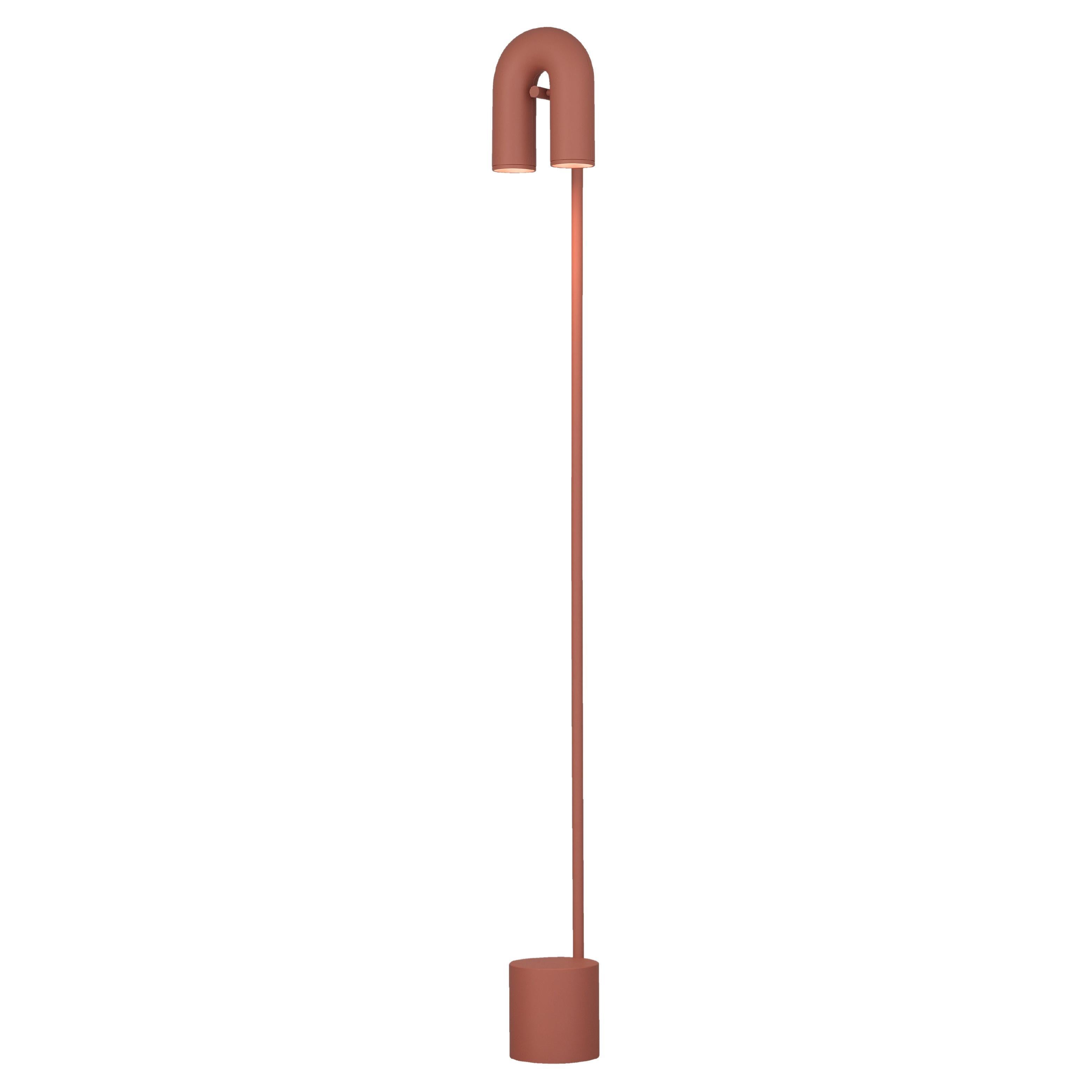 'Cirkus' Floor Lamp Terracotta by AGO