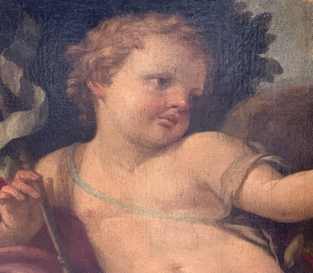 Taller de Ciro Ferri (maestro italiano) - Pintura de figuras del siglo XVII - St. John en venta 5