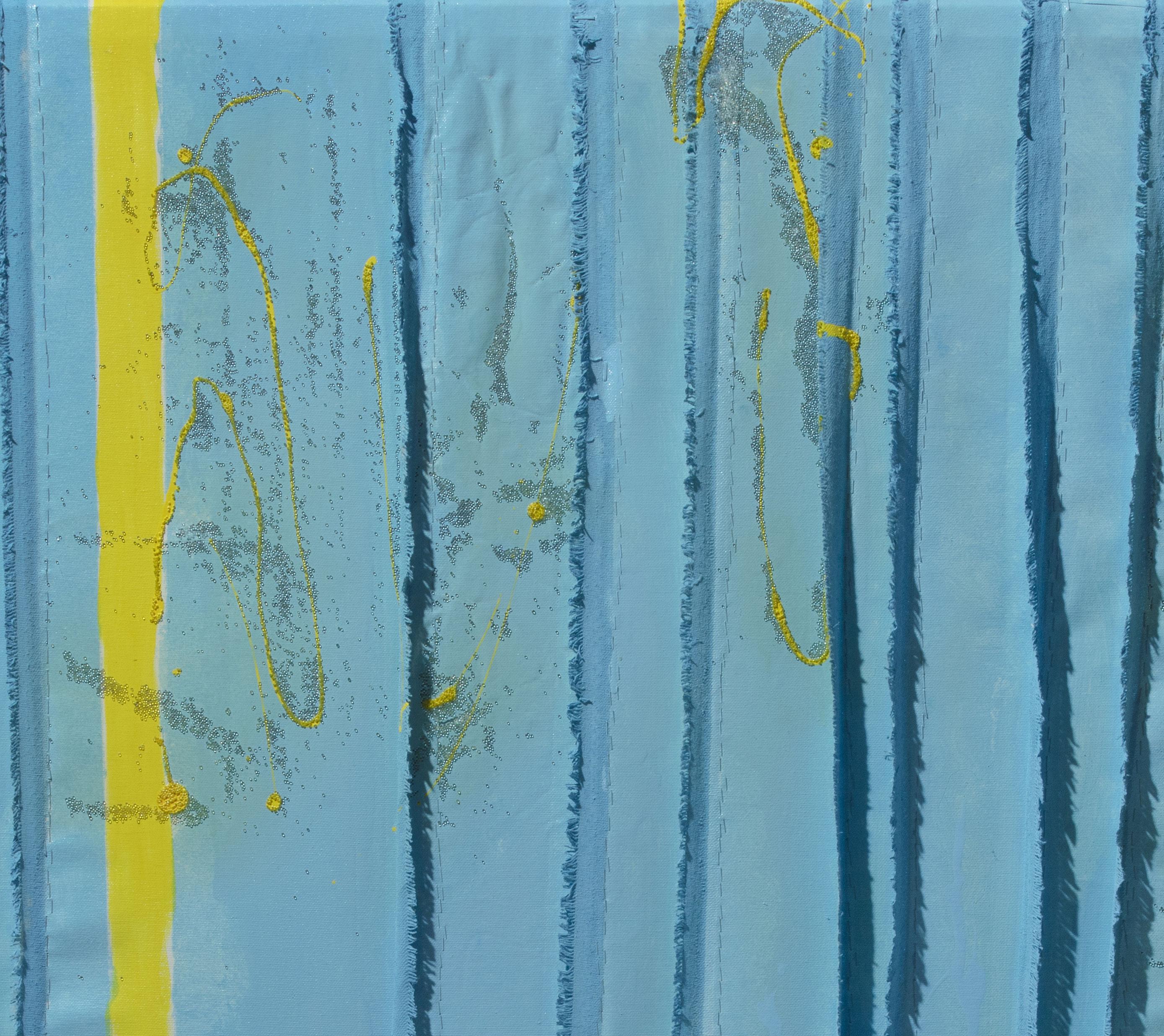 L.B.S.D. (Blau), Abstract Painting, von Ciro Strino