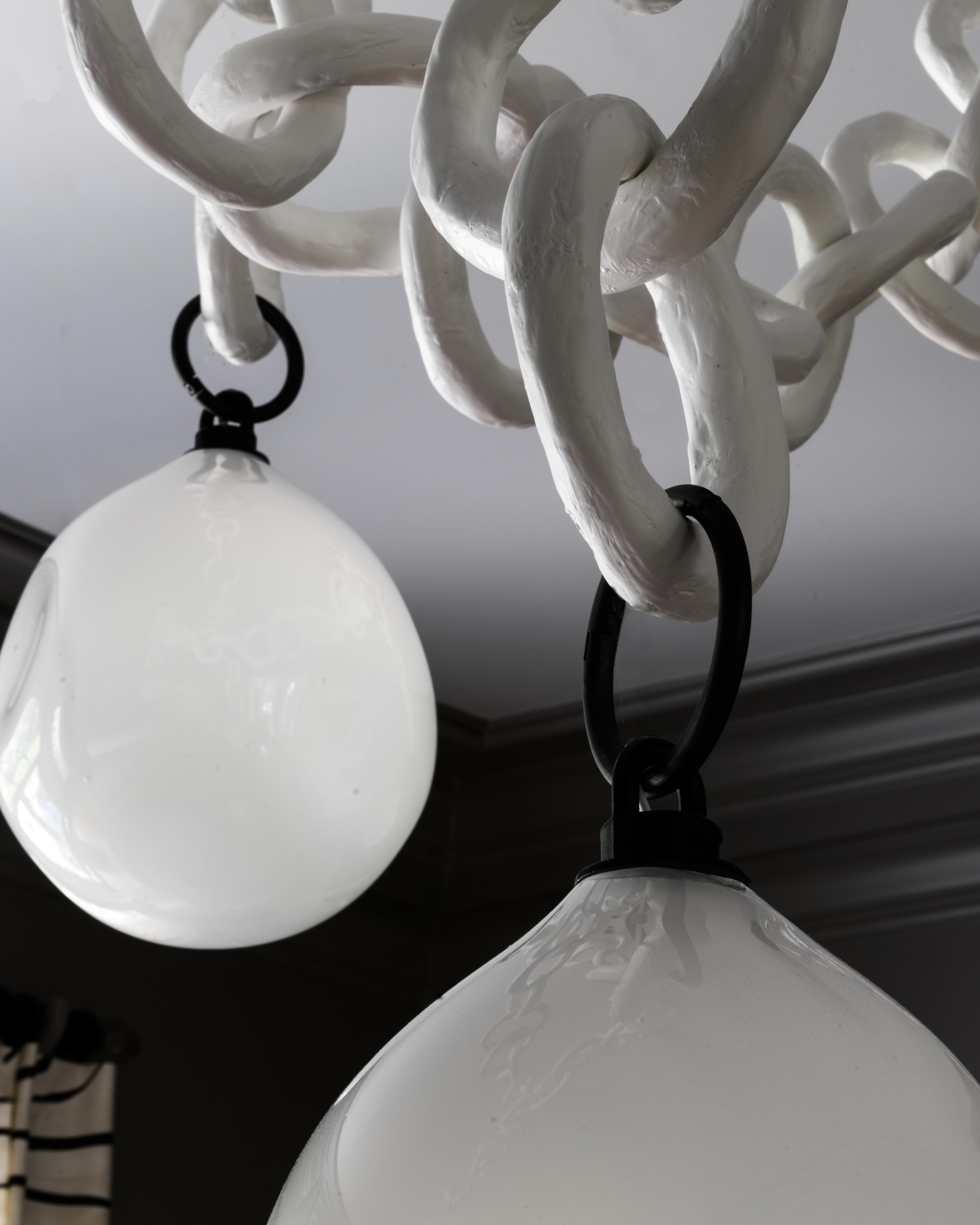 Cirque 4 Drop Swagged Chandelier by Brent Warr Studios Siglo XXI y contemporáneo en venta