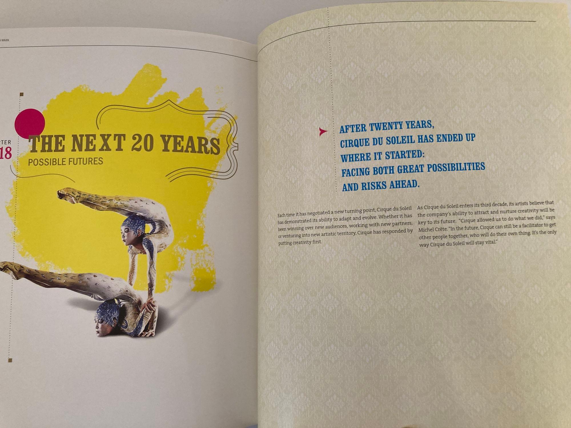 Cirque Du Soleil, 20 Years Under the Sun Hardcover Book For Sale 4