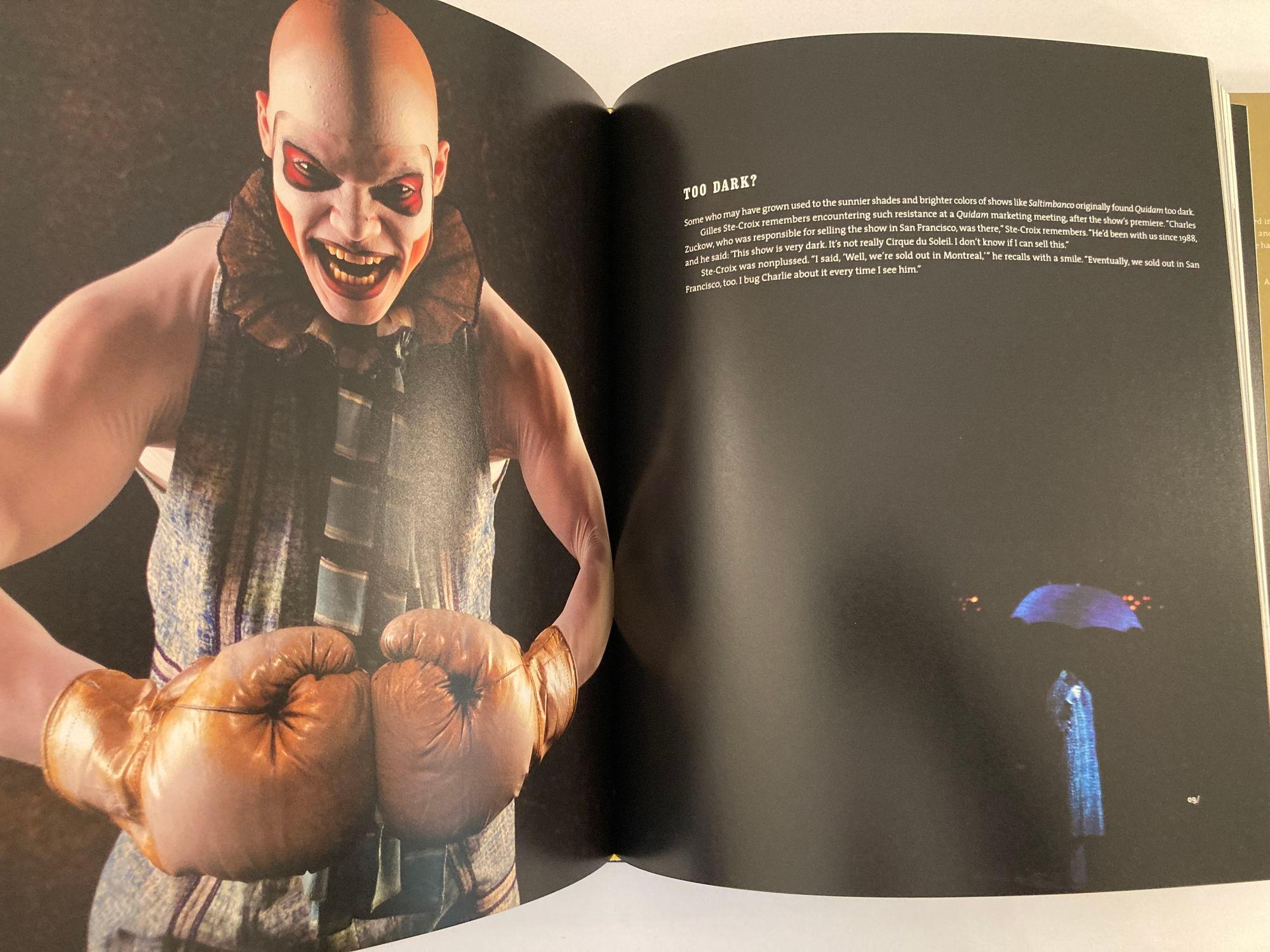 20th Century Cirque Du Soleil, 20 Years Under the Sun Hardcover Book For Sale