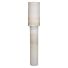 Soft Hues Gradient Ceramic Totem Contemporary Sculptural Lamp by Elsa Foulon