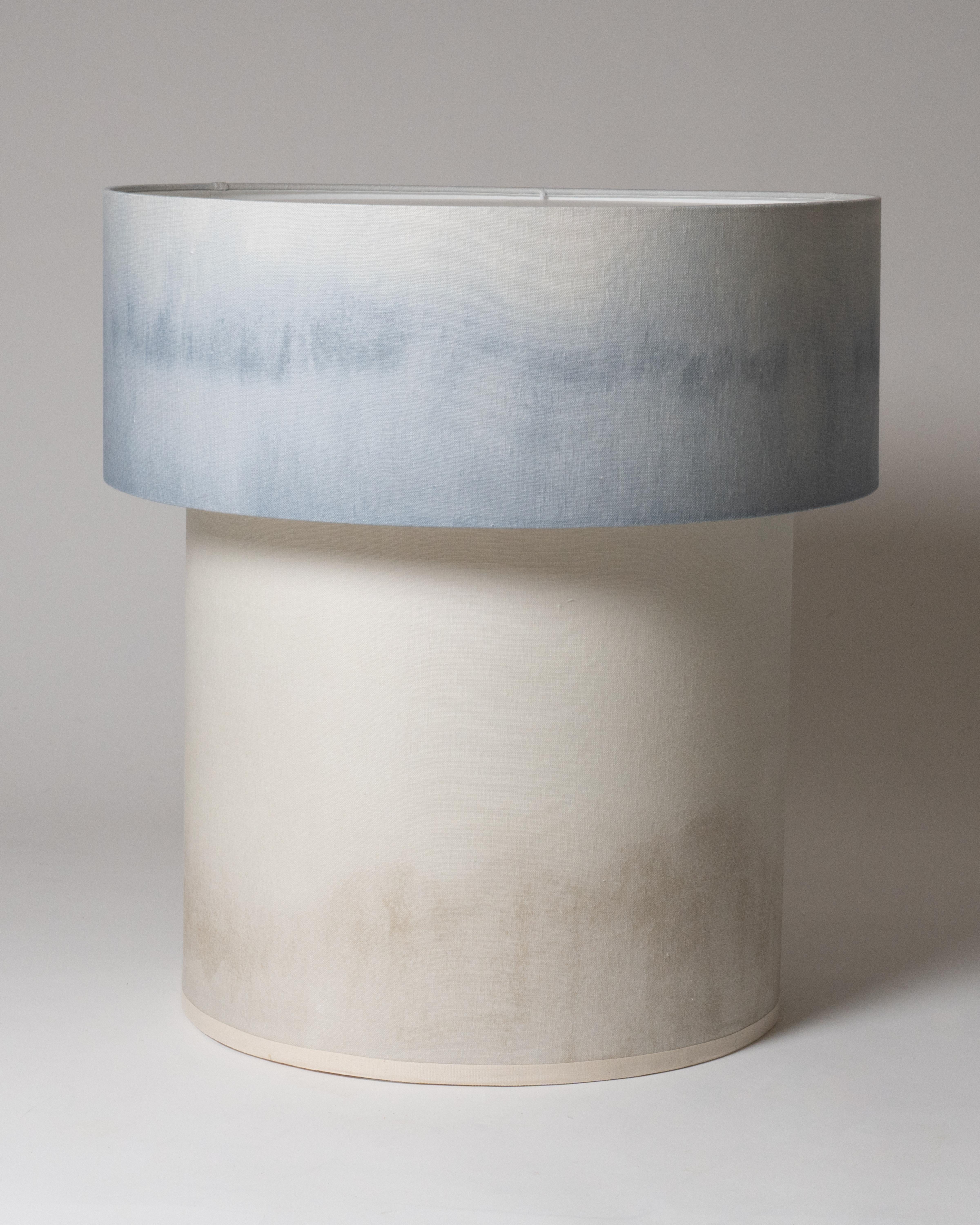 Cirrus Floor Lamp V by Elsa Foulon
Unique piece.
Dimensions: D 30 x W 30 x H 55 cm
Materials: Sculpted Wood, Fabric.

All our lamps can be wired according to each country. If sold to the USA, it will be wired for the USA, for instance. 

All of our
