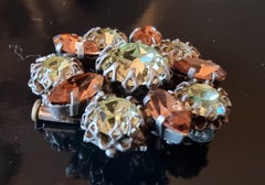CIS countess Cissy ZOLTOWSKA, Magnificent old BROOCH, vintage 50, High Fashion