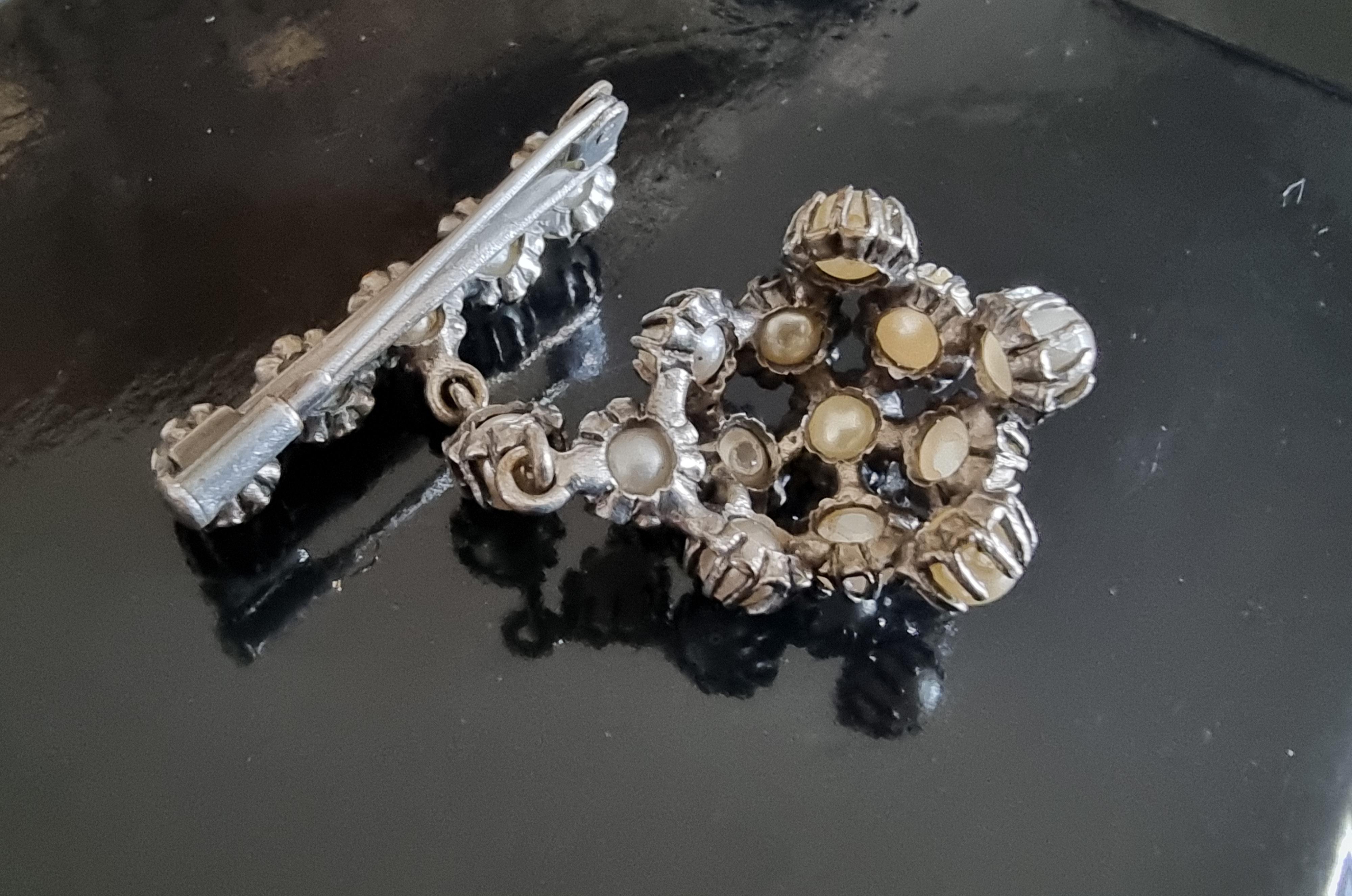 CIS countess Cissy ZOLTOWSKA, Magnificent old brooch, vintage, High Fashion For Sale 2