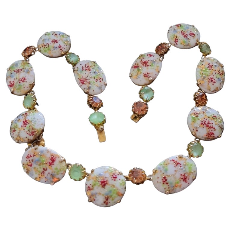 Broche Ancienne CIS Comtesse Cissy Zoltowska - Perles Et Alliage - Vintage - Bon état