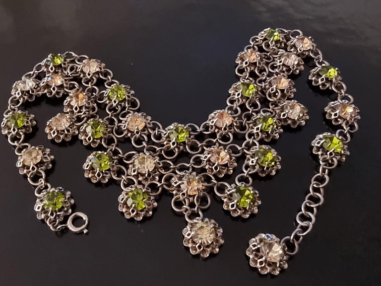Magnifique Broche Vintage CIS Comtesse Cissy ZOLTOWSKA En Perles - Bijou Ancien élégant