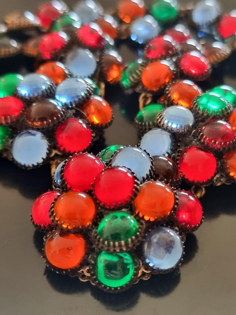 Collier Vintage Perles Cissy Zoltowska - Haute Couture Mid-century - Occasion