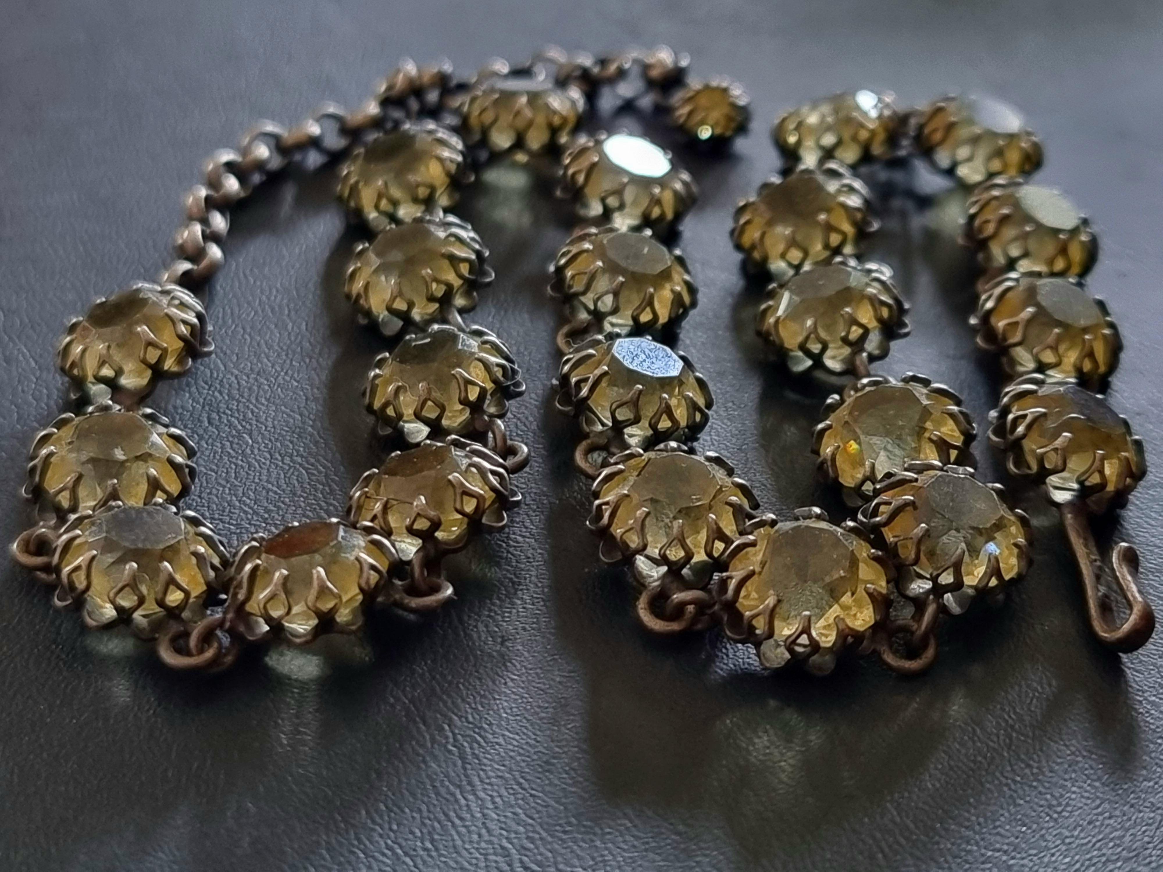 Women's CIS countess Cissy ZOLTOWSKA, Magnificent old NECKLACE, vintage High Fashion For Sale