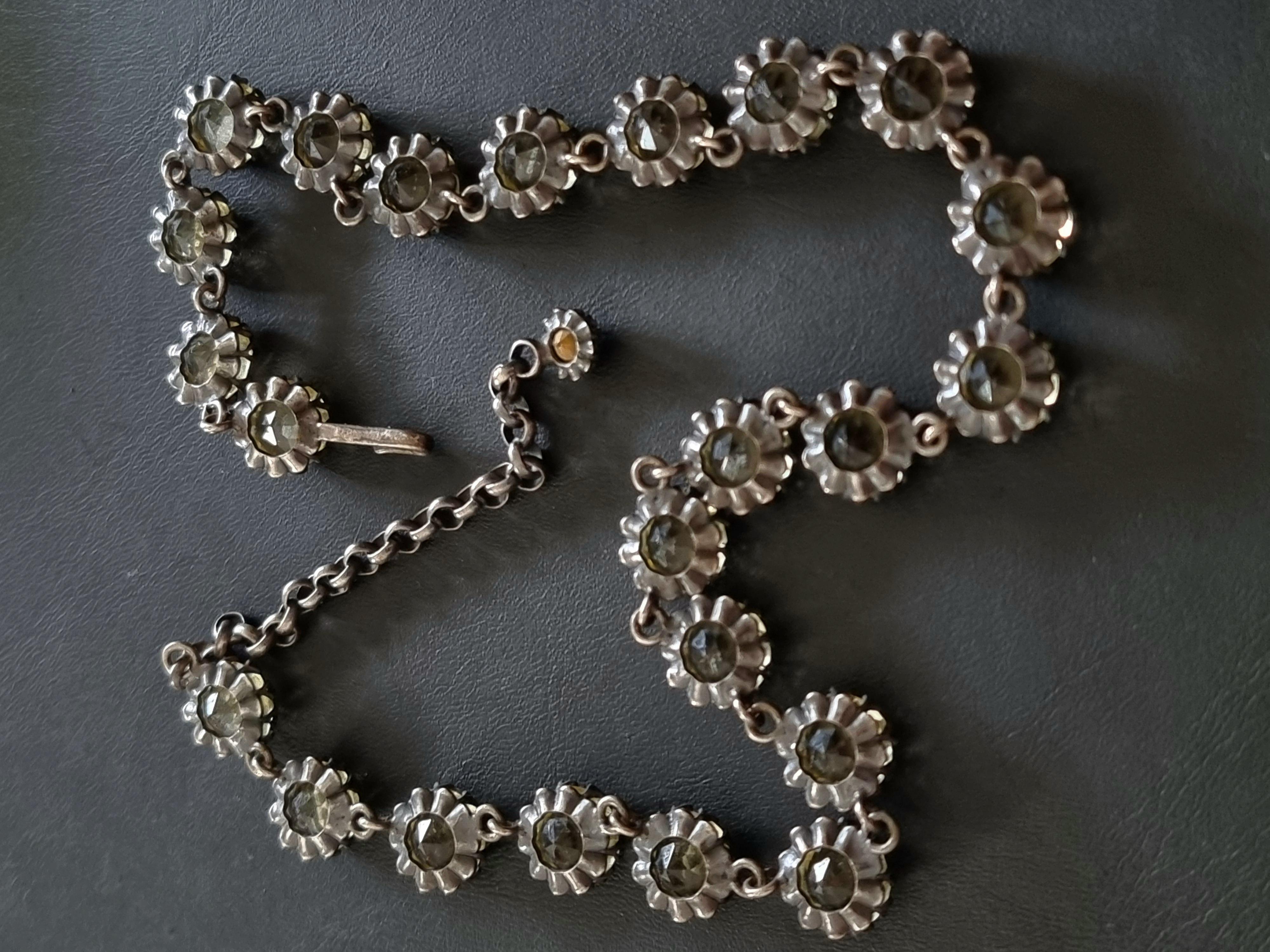 CIS countess Cissy ZOLTOWSKA, Magnificent old NECKLACE, vintage High Fashion For Sale 4