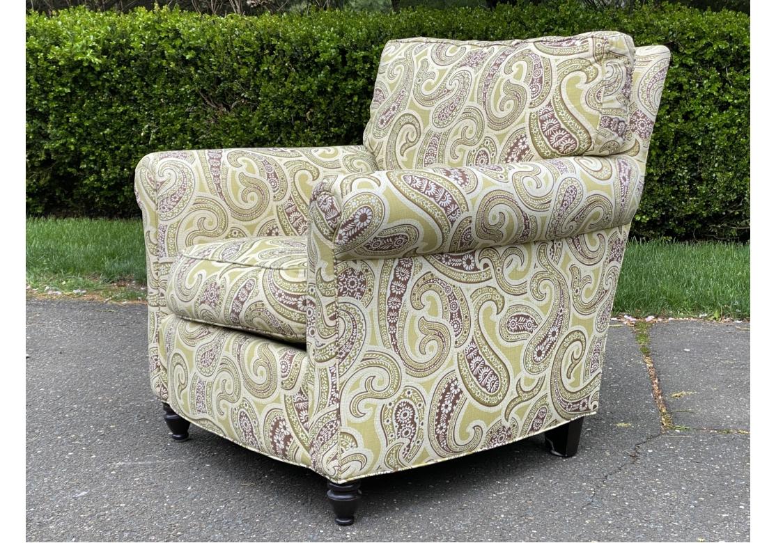 Cisco Brothers Fine Upholstered Club Chair For Sale 1