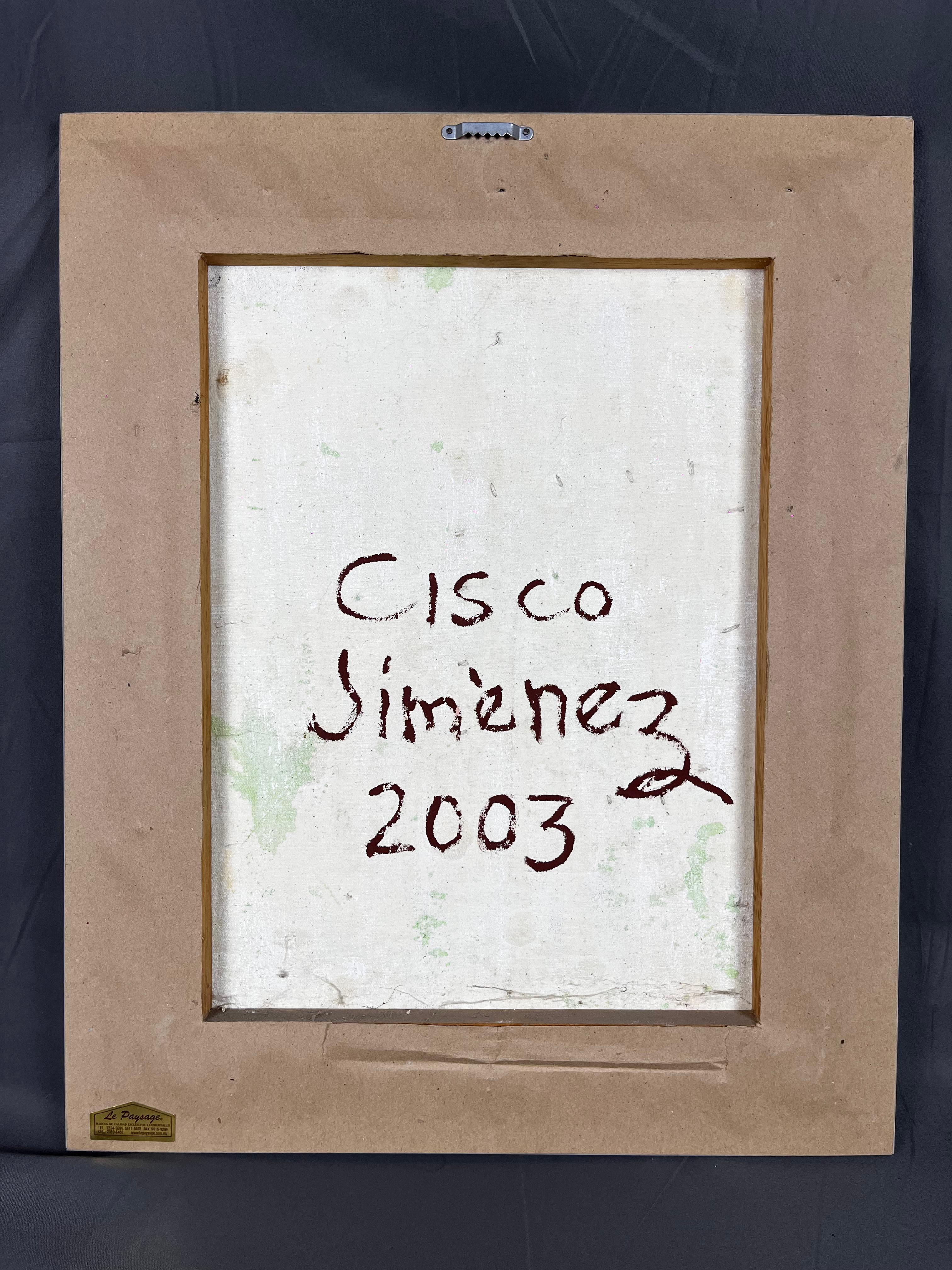 Cisco Jiménez Deep Soul Jazz Explotion Acrylic on Canvas Painting For Sale 2