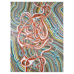 Cisco Jiménez "Fractal Donald" Acrylic on Canvas Painting