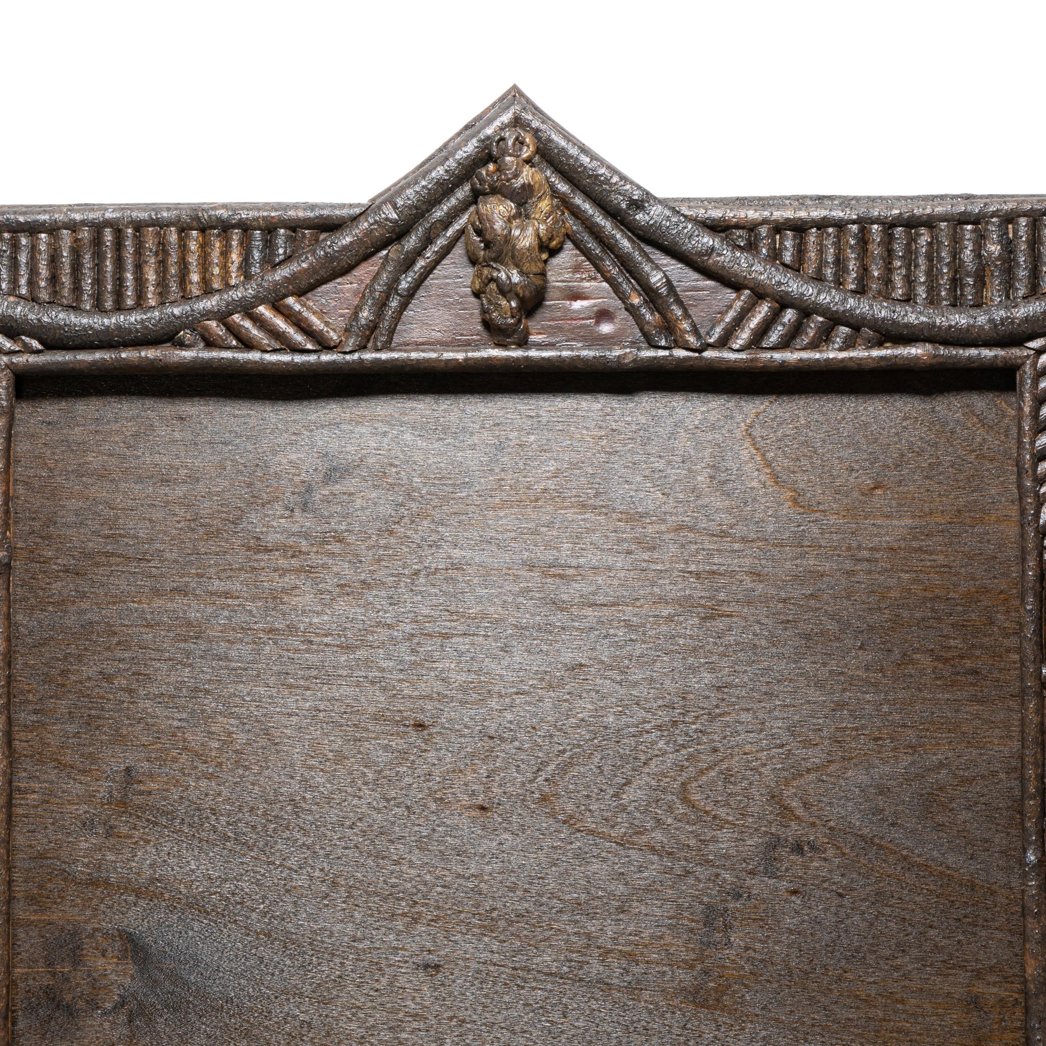 Contemporary Cisco's Adirondack Art Nouveau Mirror For Sale
