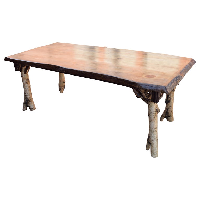Cisco''s Adirondack Dining Room Table For Sale at 1stDibs