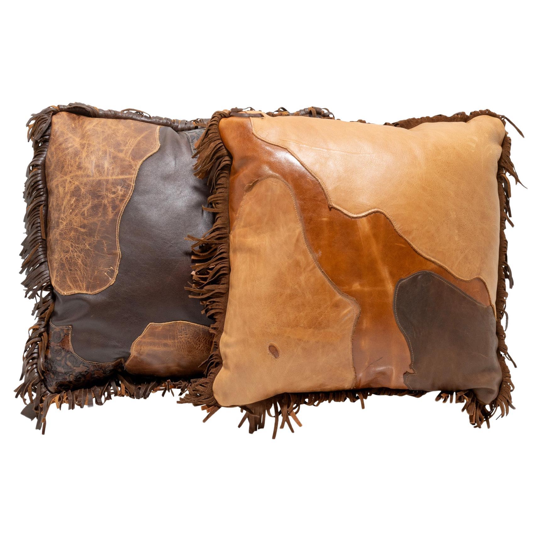 Cisco's Leather Pillows