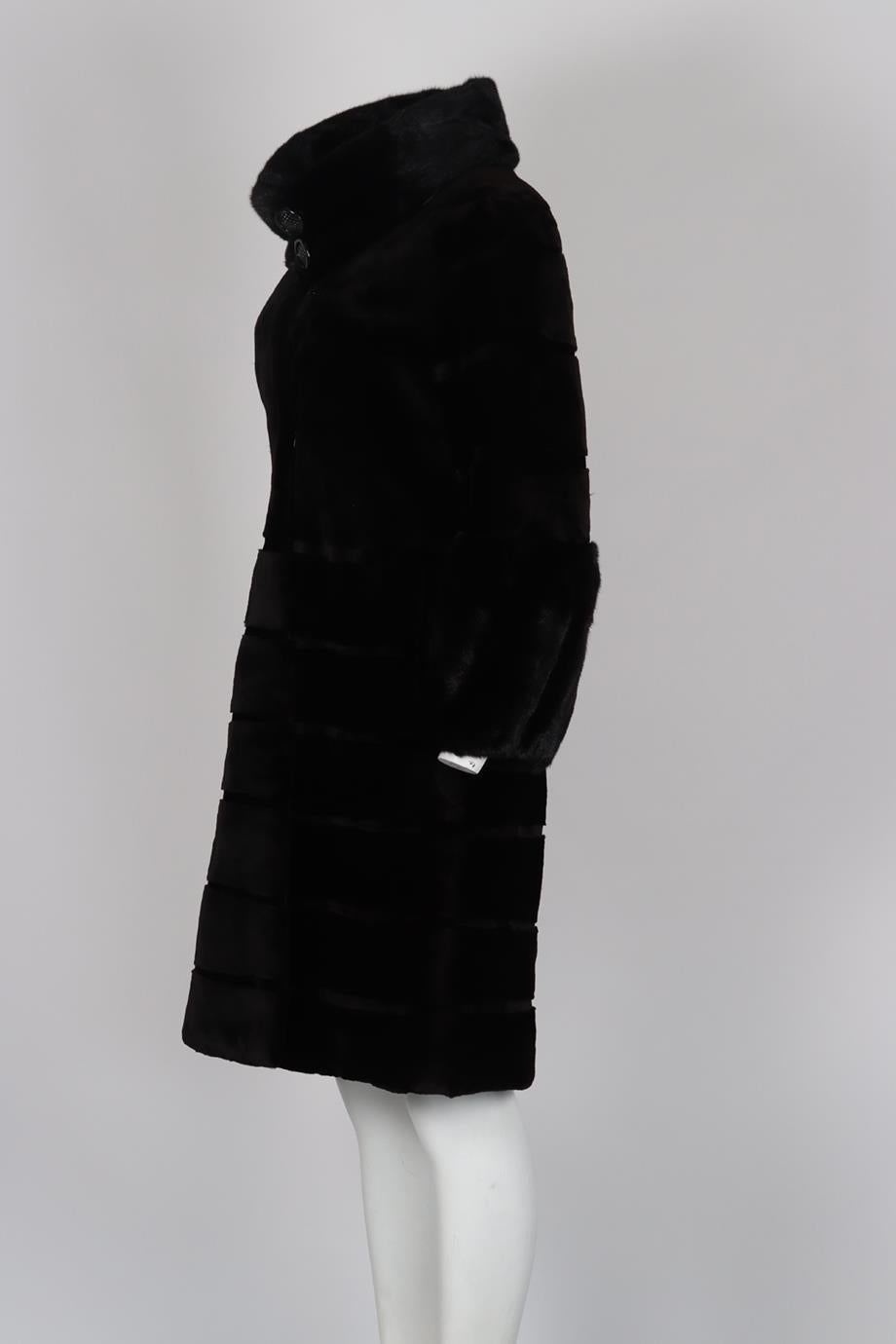 Cisodono Mink Fur Coat It 40 Uk 8 In Good Condition In London, GB