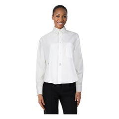 CISSA Camicia asimmetrica bianca The Daily Taglia XS