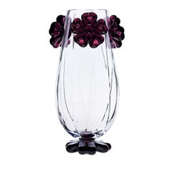 Cistus Red Flower Vase by Mario Cioni