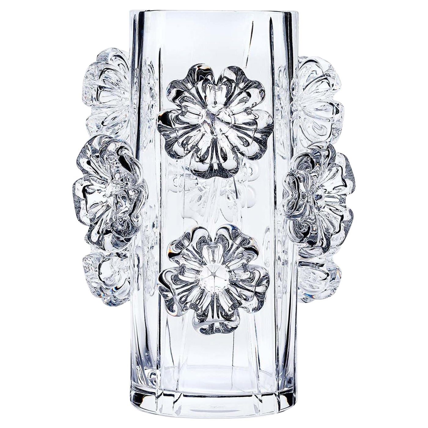 Grand vase transparent Cistus de Mario Cioni