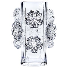 Grand vase transparent Cistus de Mario Cioni