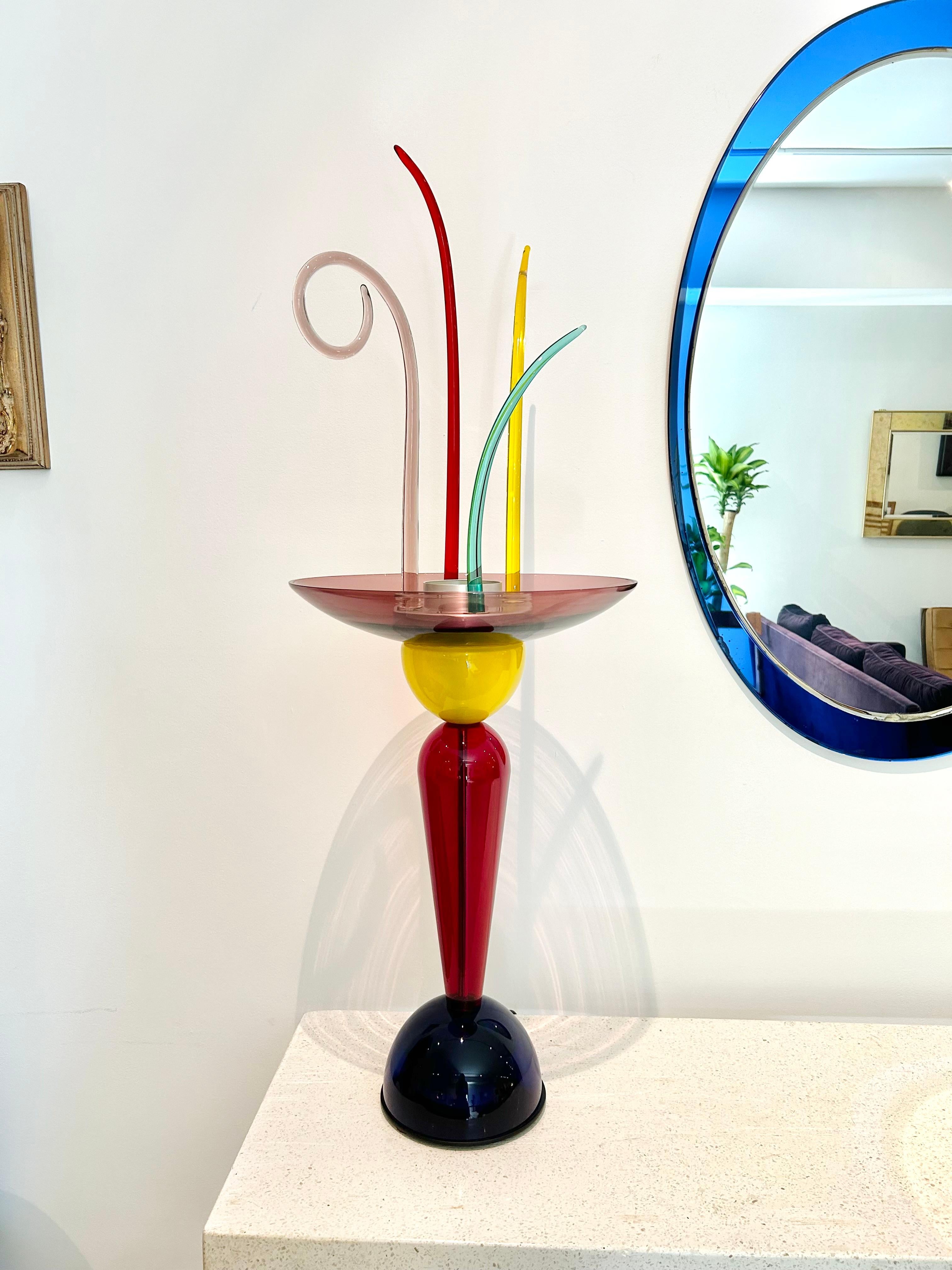 “Citera” Glass Table Lamp by Andrea Anastasio for Artemide For Sale 6