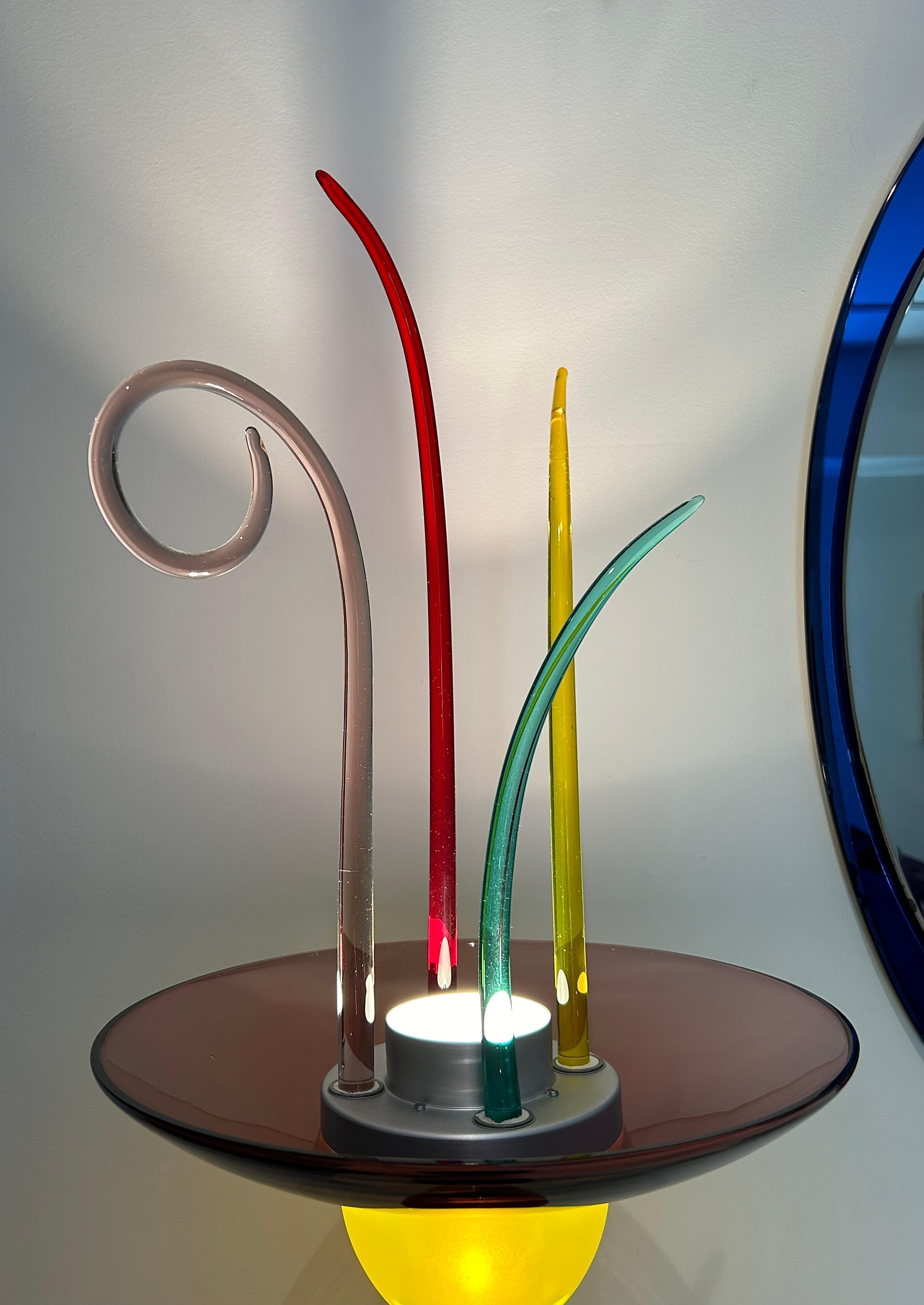 “Citera” Glass Table Lamp by Andrea Anastasio for Artemide For Sale 7