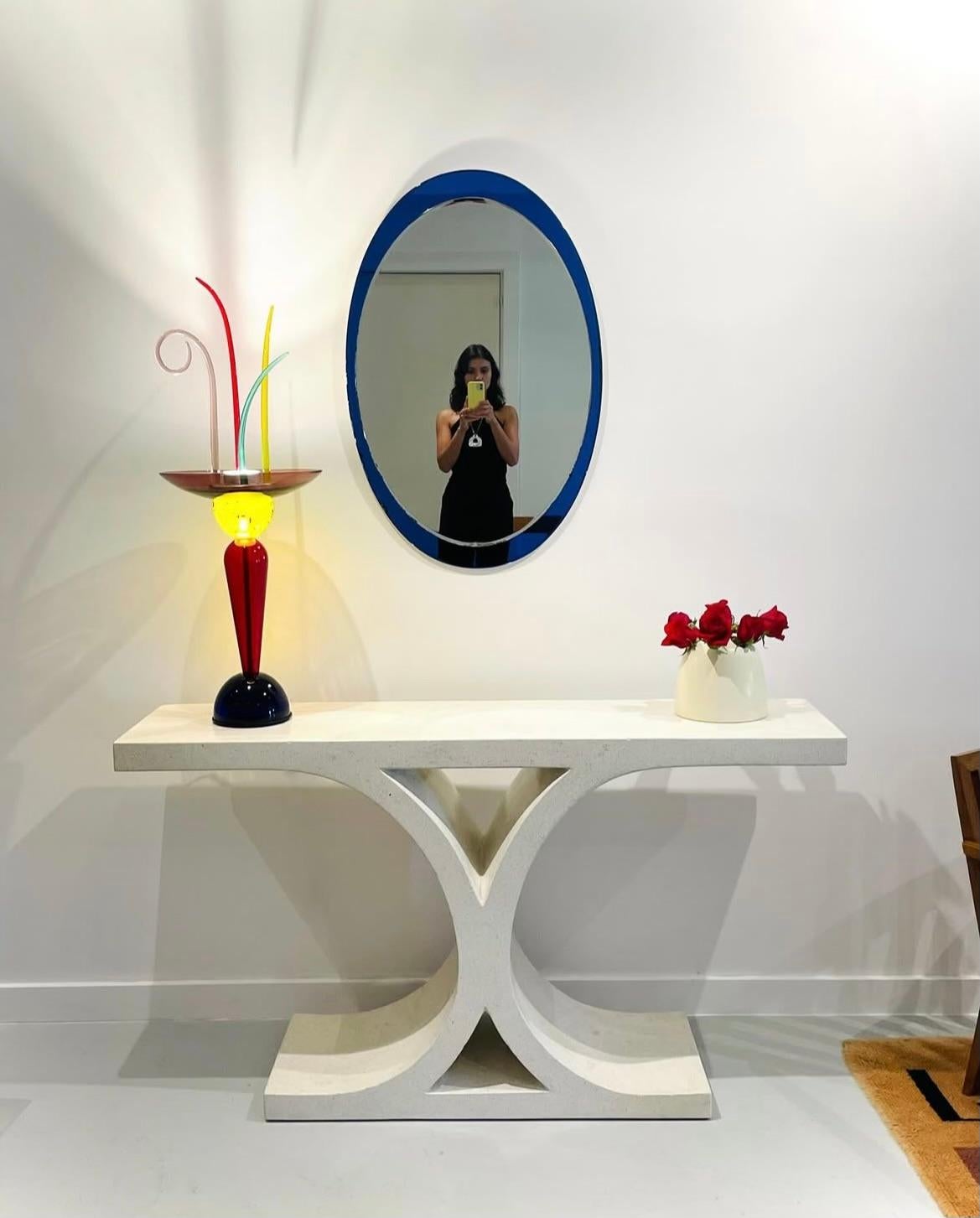 “Citera” Glass Table Lamp by Andrea Anastasio for Artemide For Sale 2