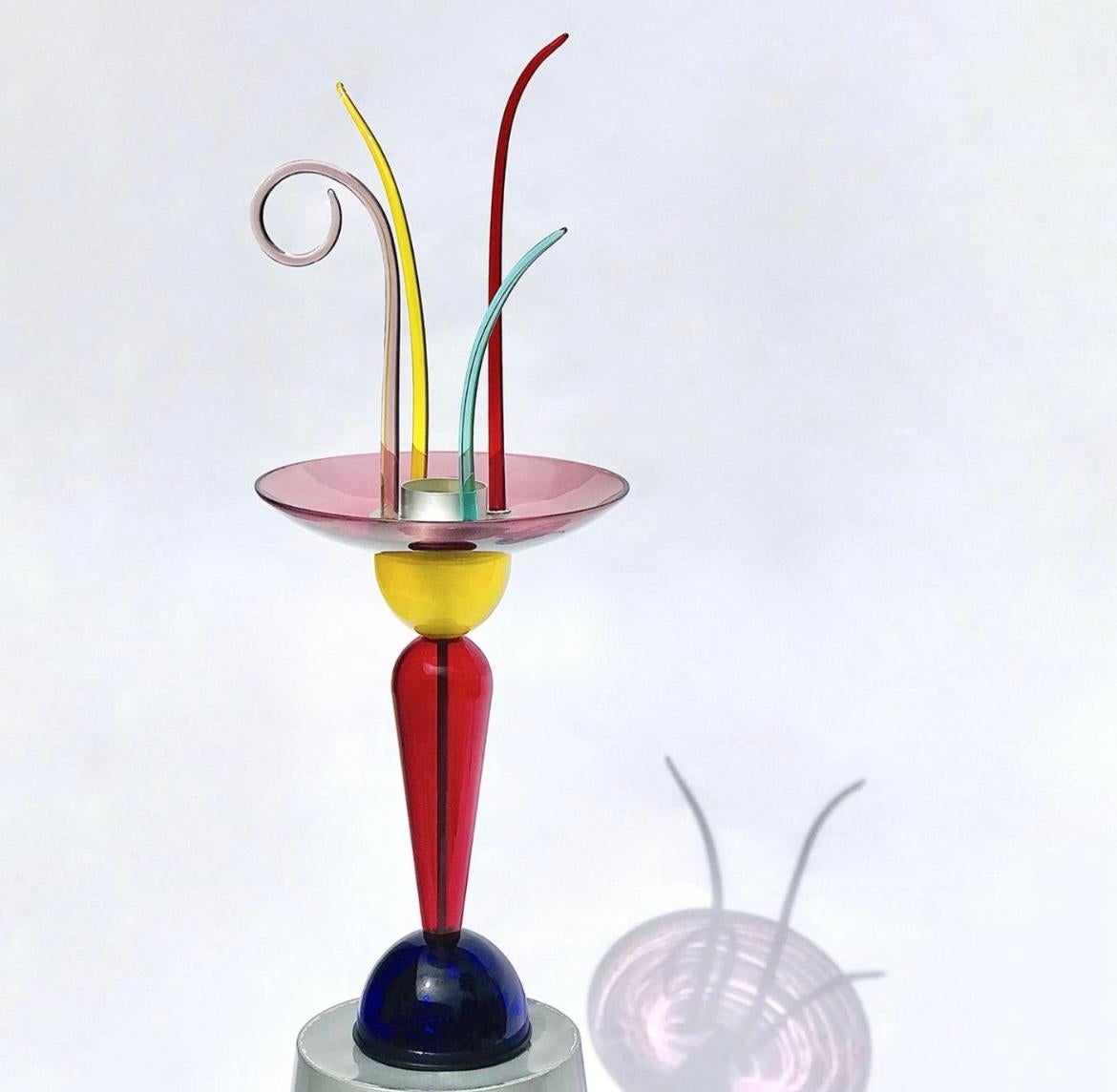 “Citera” Glass Table Lamp by Andrea Anastasio for Artemide For Sale 4