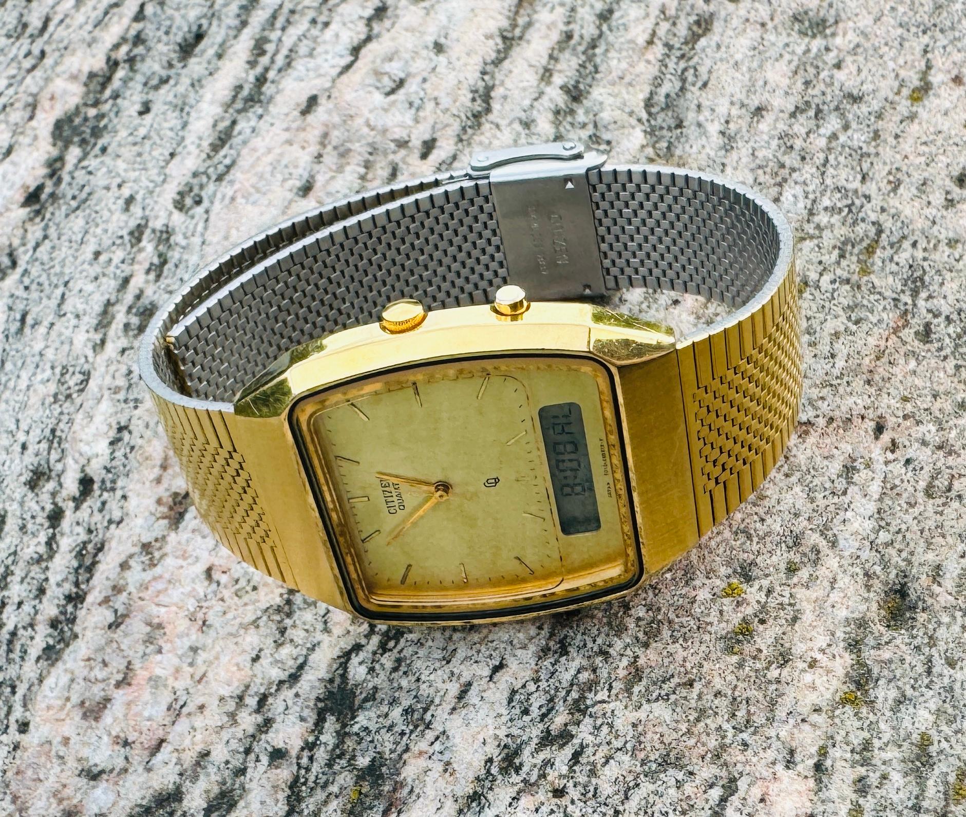Citizen CQ Multifunction NOS with Sticker On Watch 9