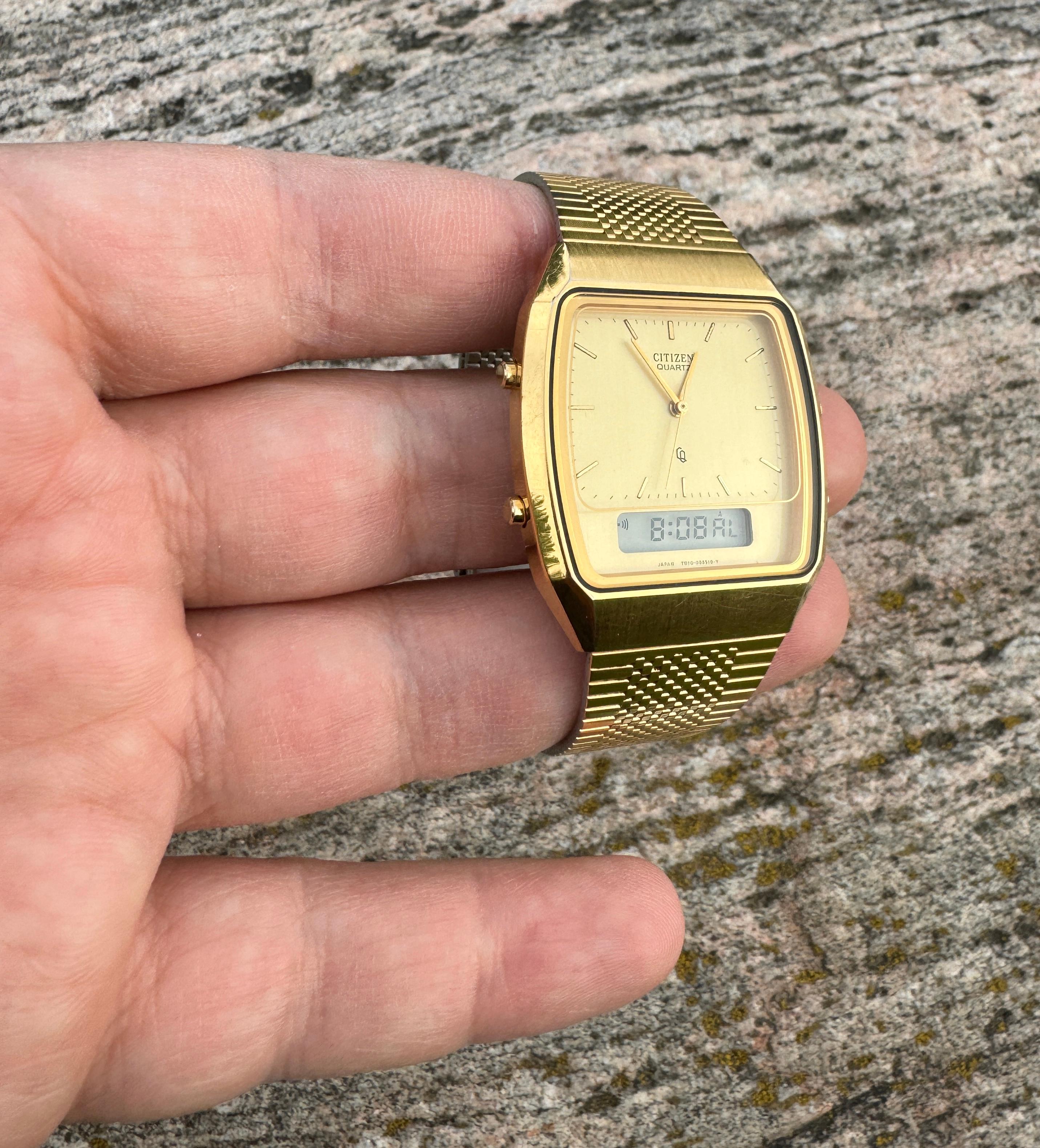 Citizen CQ Multifunction NOS with Sticker On Watch 12