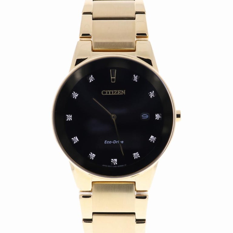 citizen eco drive j165 gold