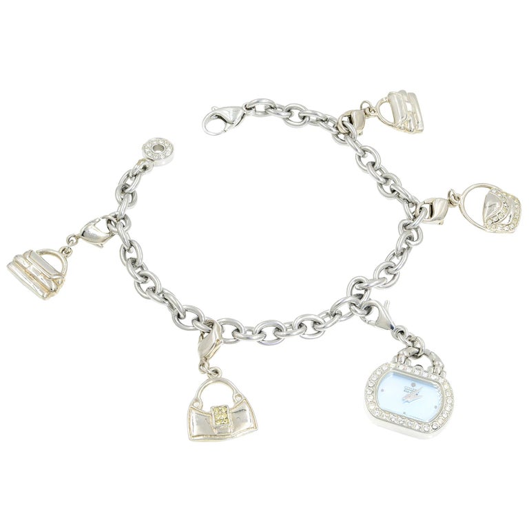 Citizen Eco-Drive Purse Charm Bracelet Quartz Ladies Watch  display picture 2