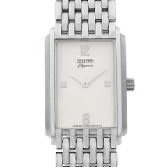 Citizen Elegance Stainless Steel White Dial Quartz Womens Watch BB0190-57A