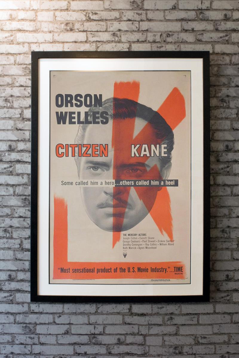 American Citizen Kane, 1953, Poster For Sale
