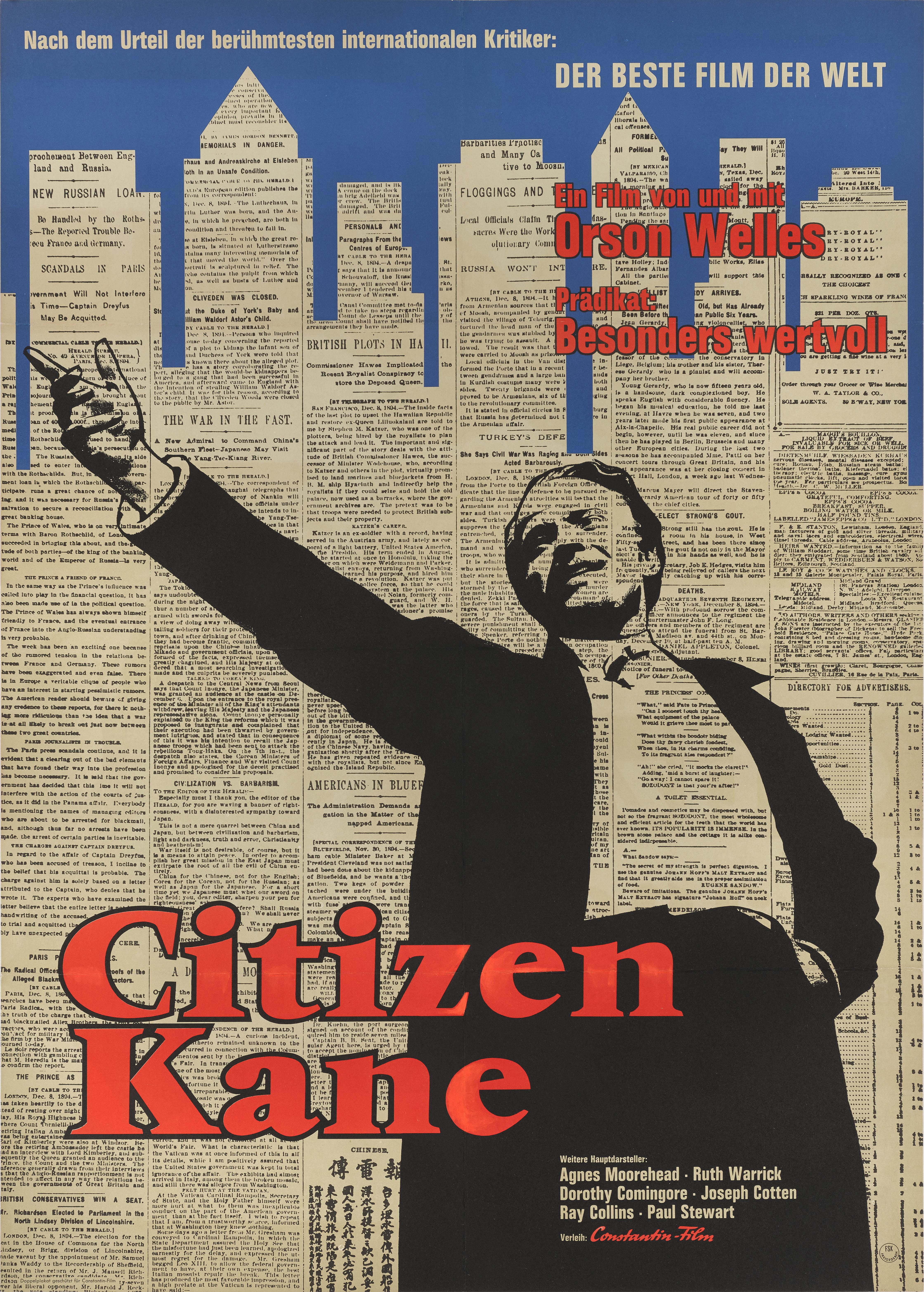 Citizen Kane In Excellent Condition For Sale In London, GB