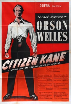 Citizen Kane Original Poster, 1950