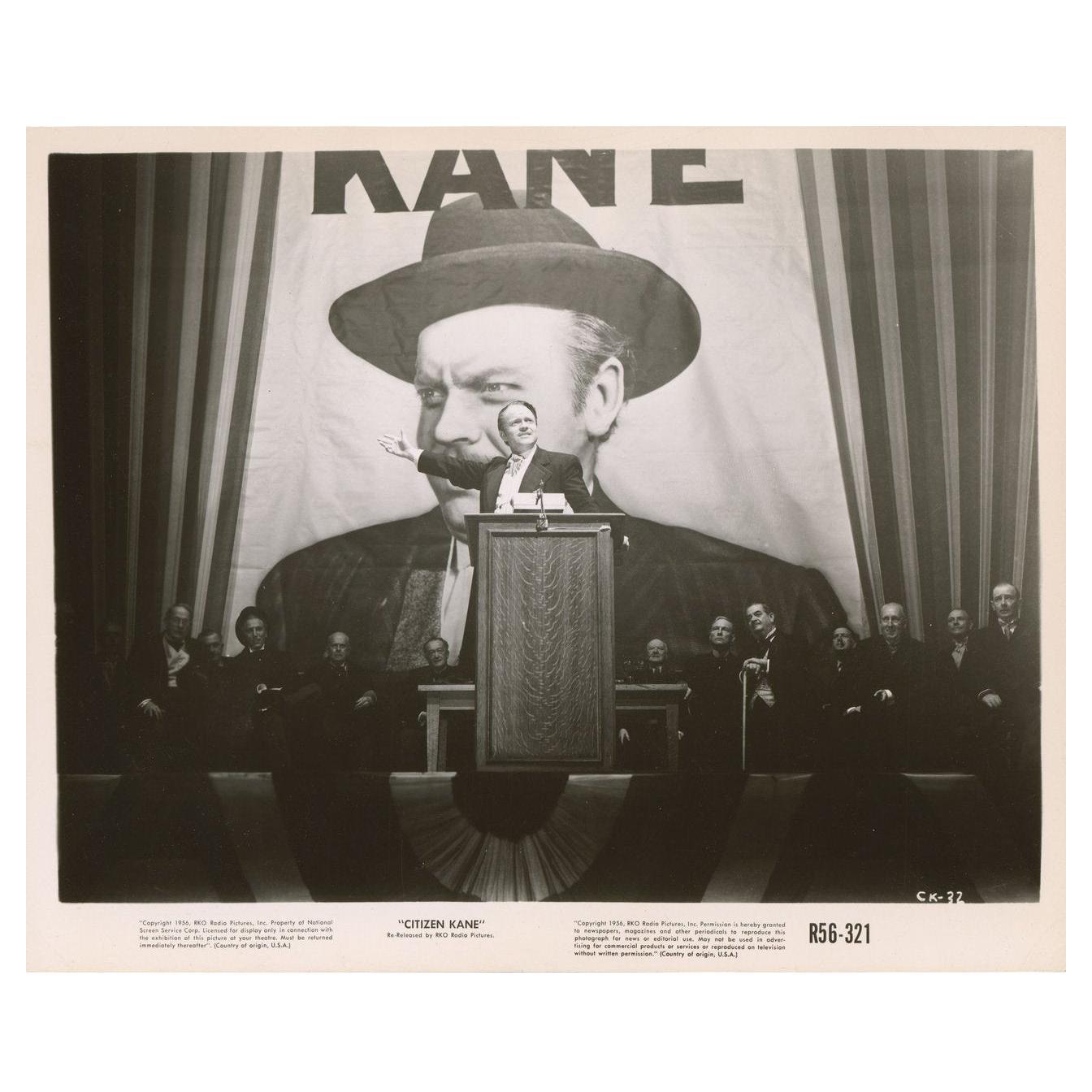 Citizen Kane R1956 U.S. Silver Gelatin Single-Weight Photo For Sale